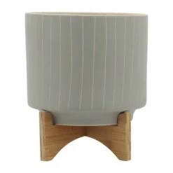 Budget 🛒 Set of 2 12" Ceramic Stripes Planter with Stand Tan - Sagebrook Home 👏 13 Budget 🛒 Set of 2 12" Ceramic Stripes Planter with Stand Tan - Sagebrook Home 👏 -Planters Sales Store unnamed file 5126