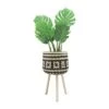 Wholesale 🔥 Sagebrook Home Set of 3 Checkered Bamboo Planters Brown 🎁