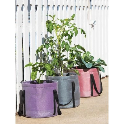 Outlet โญ Reinforced Colorful Grow Bag, 12" x 11" - Gardener's Supply Company ๐ 2 Outlet โญ Reinforced Colorful Grow Bag, 12" x 11" - Gardener's Supply Company ๐