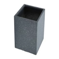 Hot Sale 👍 Set of 2 28" Square Nested Resin Planters Dark Gray - Sagebrook Home 🥰 -Planters Sales Store unnamed file 5203