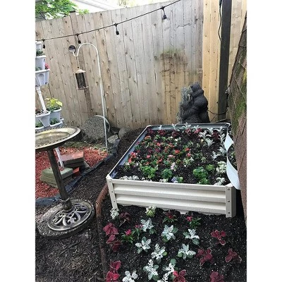 Best Sale ๐ฏ Stratco Raised Galvanized Steel Metal Outdoor Decor Rectangular Garden Bed Veggie Planter Box with 11 Cubic Feet Capacity, 47 x 35 x 12 Inches, Beige ๐ 6 Best Sale ๐ฏ Stratco Raised Galvanized Steel Metal Outdoor Decor Rectangular Garden Bed Veggie Planter Box with 11 Cubic Feet Capacity, 47 x 35 x 12 Inches, Beige ๐ - Image 4