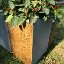 Discount ❤️ Rosemead Home & Garden, Inc. 15" Kante Lightweight Modern Outdoor Concrete Rectangular Planter Timber Ridge Gray - Rosemead Home & Garden, Inc. 🥰 -Planters Sales Store unnamed file 5244