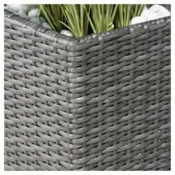 Best reviews of โ๏ธ Everest 31" And 23" Cone Column Wicker 2pk Planters - Christopher Knight Home® Brown โจ
