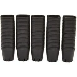 Brand new 🌟 Juvale 150 Pack Small Plastic Flower Pots for Plants, Seedlings, 2.6 x 2.6 x 2.6 In ✔️ -Planters Sales Store unnamed file 5344