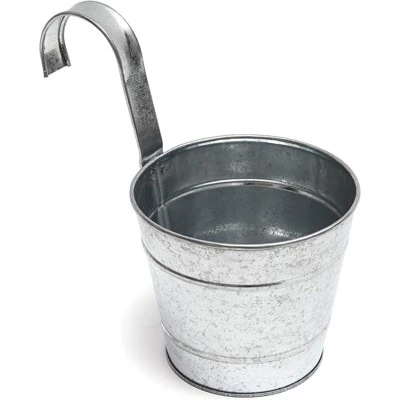 Outlet π Juvale 6 Pack Round Metal Iron Wall Hanging Planters Pots Holder Bucket for Indoor Outdoor Succulent, 5 x 5 x 8 β¨ 8 Outlet π Juvale 6 Pack Round Metal Iron Wall Hanging Planters Pots Holder Bucket for Indoor Outdoor Succulent, 5 x 5 x 8 β¨ - Image 6