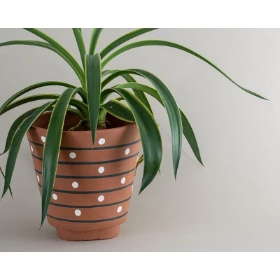 Discount ๐ Natural Handthrown Terracotta Boho Planter - Foreside Home & Garden โ 5 Discount ๐ Natural Handthrown Terracotta Boho Planter - Foreside Home & Garden โ - Image 4