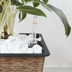 Best Pirce 🎉 Vifah 16" x 16" x 15" Hatteras Square Self-Watering Planter Light Brown 🔔 -Planters Sales Store unnamed file 5417