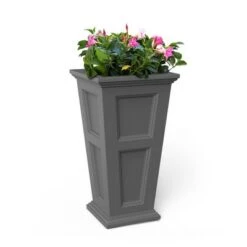 Promo π Fairfield Tall Planter Graphite Gray - Mayne π