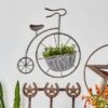 Best Sale ✨ Olivia & May 22" Rustic Vintage Penny Farthing Bicycle Model Iron Novelty Wall Planter Gray - Olivia & May ❤️ -Planters Sales Store unnamed file 5531