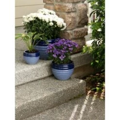 Wholesale ๐ Zingz & Thingz Set of 3 Indoor/Outdoor Ceramic Planters Duo Blue Tone - Zings & Thingz ๐งจ 9 Wholesale ๐ Zingz & Thingz Set of 3 Indoor/Outdoor Ceramic Planters Duo Blue Tone - Zings & Thingz ๐งจ -Planters Sales Store unnamed file 5563
