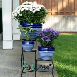Wholesale ๐ Zingz & Thingz Set of 3 Indoor/Outdoor Ceramic Planters Duo Blue Tone - Zings & Thingz ๐งจ 11 Wholesale ๐ Zingz & Thingz Set of 3 Indoor/Outdoor Ceramic Planters Duo Blue Tone - Zings & Thingz ๐งจ -Planters Sales Store unnamed file 5565