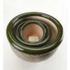 Best Pirce 🧨 Zingz & Thingz Set of 3 Indoor/Outdoor Ceramic Planters Jade - Zings & Thingz ⭐ -Planters Sales Store unnamed file 5569