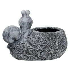 Top 10 ⭐ Northlight 15.5" Gray Snail, Flower, and Ladybug Outdoor Garden Planter 🧨 -Planters Sales Store unnamed file 5585