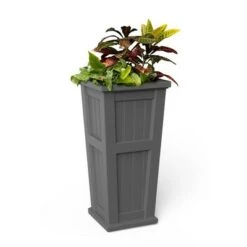 Best deal ๐ 32" Cape Cod Tall Planter Graphite Gray - Mayne ๐