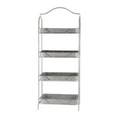 Discount ❤️ Olivia & May 55" Rustic Iron 4-Tiered Rectangular Garden Rack Gray - Olivia & May ⌛ 9 Discount ❤️ Olivia & May 55" Rustic Iron 4-Tiered Rectangular Garden Rack Gray - Olivia & May ⌛ -Planters Sales Store unnamed file 5644