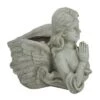 Buy ⭐ Northlight 11" Gray Praying Angel Bust Outdoor Garden Statue Planter 🛒