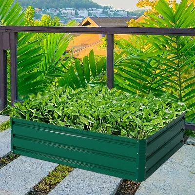 New ๐ Costway 47"x35.5" Patio Raised Garden Bed Vegetable Flower Plant Dark Green New ๐ฅ 9 New ๐ Costway 47"x35.5" Patio Raised Garden Bed Vegetable Flower Plant Dark Green New ๐ฅ - Image 7