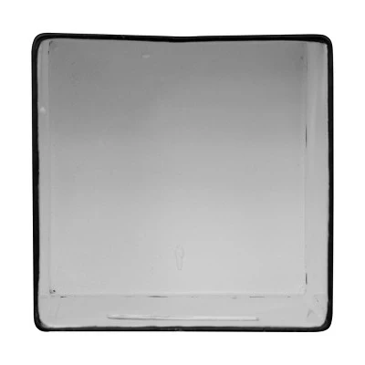 Deals ๐ Antique White Enamel Metal Planter with Black Rim - Foreside Home & Garden ๐ 5 Deals ๐ Antique White Enamel Metal Planter with Black Rim - Foreside Home & Garden ๐ - Image 3