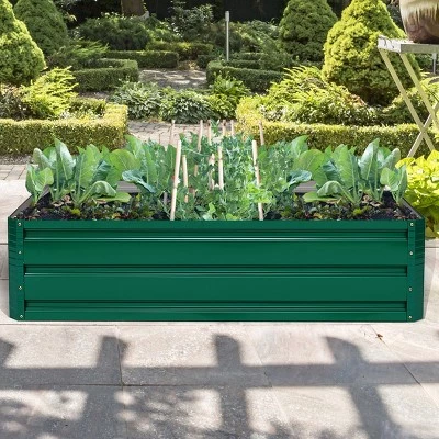 New ๐ Costway 47"x35.5" Patio Raised Garden Bed Vegetable Flower Plant Dark Green New ๐ฅ 10 New ๐ Costway 47"x35.5" Patio Raised Garden Bed Vegetable Flower Plant Dark Green New ๐ฅ - Image 8