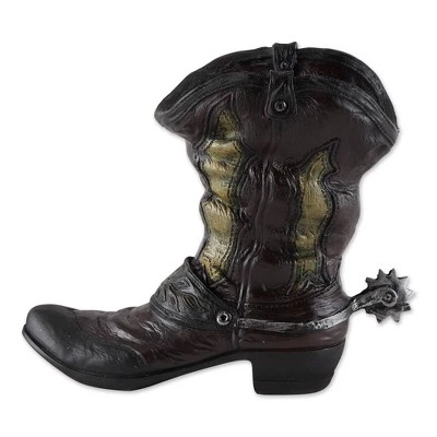 Flash Sale 😉 Zingz & Thingz 6.1" Indoor/Outdoor Polyresin Spurred Cowboy Boot Planter - Zings & Thingz ❤️ 4 Flash Sale 😉 Zingz & Thingz 6.1" Indoor/Outdoor Polyresin Spurred Cowboy Boot Planter - Zings & Thingz ❤️ - Image 2