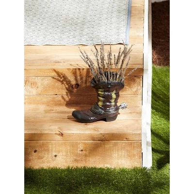 Flash Sale 😉 Zingz & Thingz 6.1" Indoor/Outdoor Polyresin Spurred Cowboy Boot Planter - Zings & Thingz ❤️ 12 Flash Sale 😉 Zingz & Thingz 6.1" Indoor/Outdoor Polyresin Spurred Cowboy Boot Planter - Zings & Thingz ❤️ - Image 10
