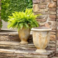 Best Sale ๐ Park Hill Collection Oyster Metal Pots ๐