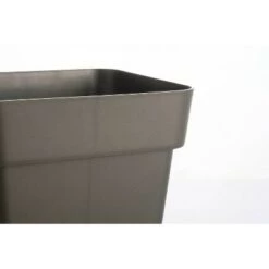 Best reviews of 😉 Indoor/Outdoor Modern Pac Square Pot Planter Black - Alfresco Home LLC 💯