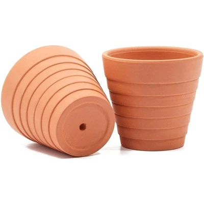 Hot Sale β Juvale 10 Pack Terra Cotta Clay Pots, Small Plant Pots, Planters for Succulents & Cactus, 2.6 x 2.6 x 2.5" 𧨠4 Hot Sale β Juvale 10 Pack Terra Cotta Clay Pots, Small Plant Pots, Planters for Succulents & Cactus, 2.6 x 2.6 x 2.5" 𧨠- Image 2