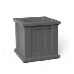 Budget 🔔 Cape Cod Square Planter Graphite Gray - Mayne ✔️ -Planters Sales Store unnamed file 5793
