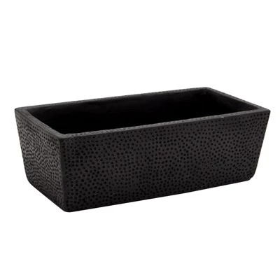Buy π Juvale Black Rectangle Cement Planter Indoor Outdoor with Wooden Drainage Base (8.34 x 4 x 3 in) π 8 Buy π Juvale Black Rectangle Cement Planter Indoor Outdoor with Wooden Drainage Base (8.34 x 4 x 3 in) π - Image 6