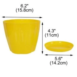 Best reviews of ✨ Unique Bargains Home Garden Plastic Petal Shaped Plant Planter Holder Flower Planters 🥰