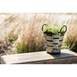 Best Sale 🌟 Olive Bucket Galvanized Metal Planter - Foreside Home & Garden 🔔 -Planters Sales Store unnamed file 5828