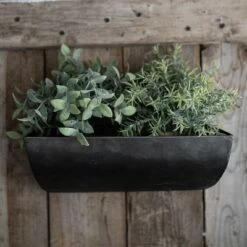 Promo 🌟 Black Metal Planter - Foreside Home & Garden 🛒 -Planters Sales Store unnamed file 5867