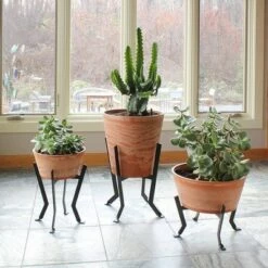Deals ✔️ Indoor Outdoor Denise Wood Stone and Iron Planter Terra Cotta Finish - ACHLA Designs 😍 -Planters Sales Store unnamed file 5882