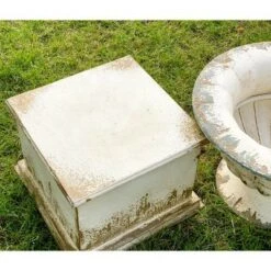 Flash Sale 🔔 Park Hill Collection Metal Urn & Pedestal 🎉 -Planters Sales Store unnamed file 5911