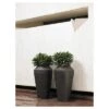 Best Pirce 🎁 21' x 36'H Daniel Tall Planter - Crescent Garden Black ⌛ -Planters Sales Store unnamed file 5955