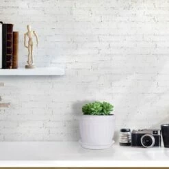 Hot Sale 🔥 Unique Bargains Home Windowsill Office Plastic Barrel Shape Plant Flower Planters 🌟 -Planters Sales Store unnamed file 5972