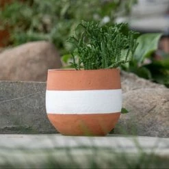 Buy 😉 White Wrapped Terracotta Planter - Foreside Home & Garden 😉 -Planters Sales Store unnamed file 6007