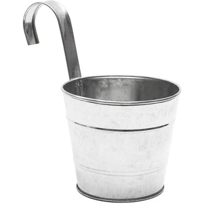 Outlet โค๏ธ Juvale 3 Pack Round Metal Iron Wall Hanging Planters Pots Holder Bucket for Indoor Outdoor Succulent, 5 x 5 x 8 ๐ 3 Outlet โค๏ธ Juvale 3 Pack Round Metal Iron Wall Hanging Planters Pots Holder Bucket for Indoor Outdoor Succulent, 5 x 5 x 8 ๐ - Image 2