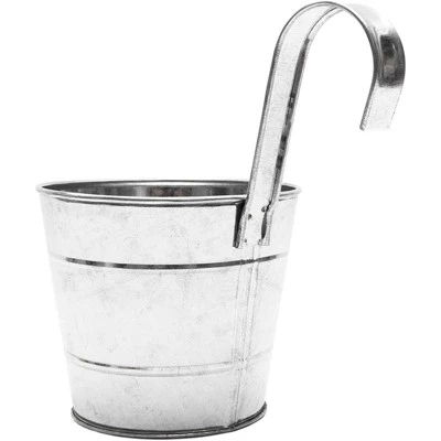 Outlet โค๏ธ Juvale 3 Pack Round Metal Iron Wall Hanging Planters Pots Holder Bucket for Indoor Outdoor Succulent, 5 x 5 x 8 ๐ 5 Outlet โค๏ธ Juvale 3 Pack Round Metal Iron Wall Hanging Planters Pots Holder Bucket for Indoor Outdoor Succulent, 5 x 5 x 8 ๐ - Image 4