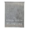 Buy ⭐ "Field Fresh Flowers" Whitewashed Galvanized Metal Planter - Foreside Home & Garden 🧨 -Planters Sales Store unnamed file 6018
