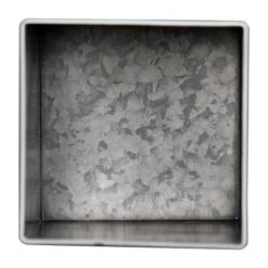 Buy ⭐ "Field Fresh Flowers" Whitewashed Galvanized Metal Planter - Foreside Home & Garden 🧨 -Planters Sales Store unnamed file 6021