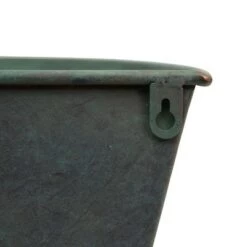 Flash Sale 😀 Set of 2 Patina Metal Wall Planters - Foreside Home & Garden ✔️ -Planters Sales Store unnamed file 6043