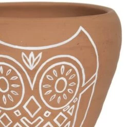 Outlet 👏 Owl Multi Terracotta Planter - Foreside Home & Garden ⌛