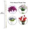 Best Pirce 👏 Unique Bargains Garden Hanging Cotton Rope Basket Macrame Plant Flower Planters Beige 47.2 Inch 1 Pc 😍