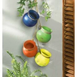 Wholesale 🤩 Zingz & Thingz Zingz & Thingz 4pc Indoor/Outdoor Dangling Terracotta Fiesta Pots ✨ 13 Wholesale 🤩 Zingz & Thingz Zingz & Thingz 4pc Indoor/Outdoor Dangling Terracotta Fiesta Pots ✨ -Planters Sales Store unnamed file 6146