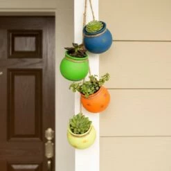 Wholesale 🤩 Zingz & Thingz Zingz & Thingz 4pc Indoor/Outdoor Dangling Terracotta Fiesta Pots ✨ 14 Wholesale 🤩 Zingz & Thingz Zingz & Thingz 4pc Indoor/Outdoor Dangling Terracotta Fiesta Pots ✨ -Planters Sales Store unnamed file 6147