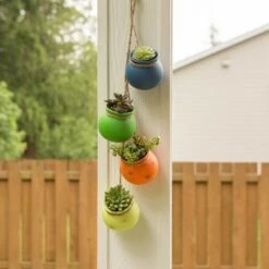 Wholesale 🤩 Zingz & Thingz Zingz & Thingz 4pc Indoor/Outdoor Dangling Terracotta Fiesta Pots ✨ 16 Wholesale 🤩 Zingz & Thingz Zingz & Thingz 4pc Indoor/Outdoor Dangling Terracotta Fiesta Pots ✨ -Planters Sales Store unnamed file 6149
