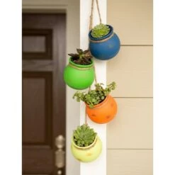 Wholesale 🤩 Zingz & Thingz Zingz & Thingz 4pc Indoor/Outdoor Dangling Terracotta Fiesta Pots ✨ 17 Wholesale 🤩 Zingz & Thingz Zingz & Thingz 4pc Indoor/Outdoor Dangling Terracotta Fiesta Pots ✨ -Planters Sales Store unnamed file 6150