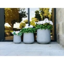 Coupon ✨ Rosemead Home & Garden, Inc. Kante Set of 3 Lightweight Footed Tulip Outdoor Planter - Rosemead Home & Garden, Inc 🛒 -Planters Sales Store unnamed file 6210
